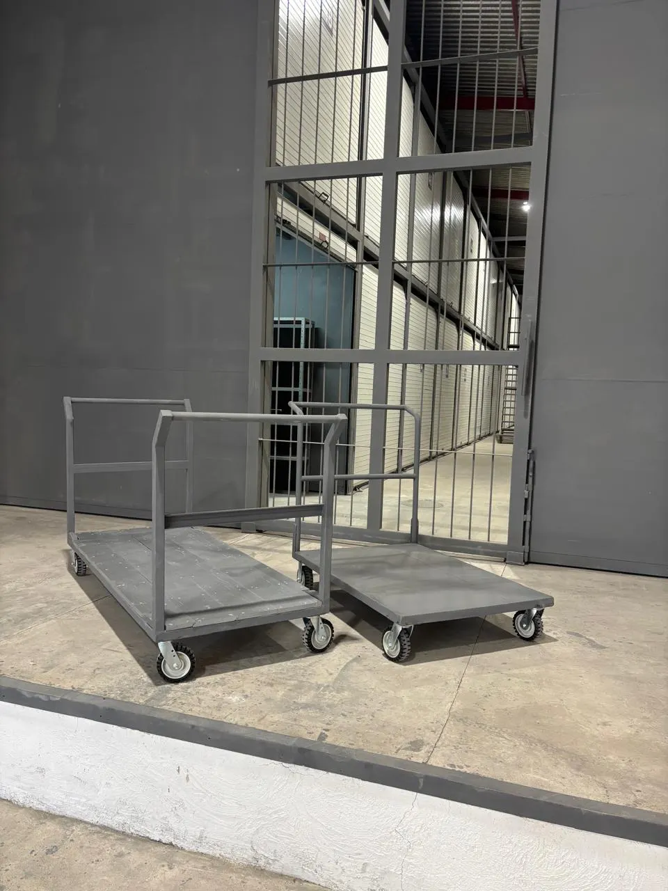 Carros de carga disponibles para los clientes